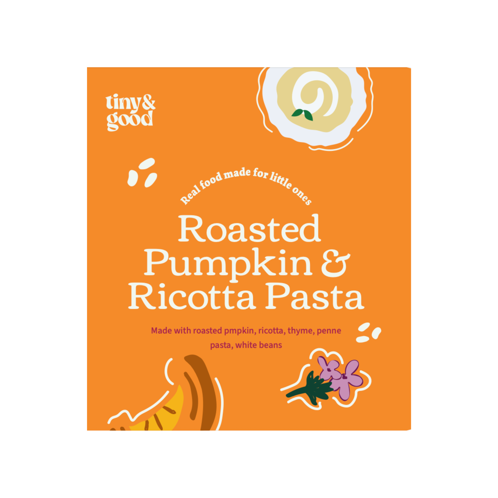 Roasted Pumpkin & Ricotta Pasta