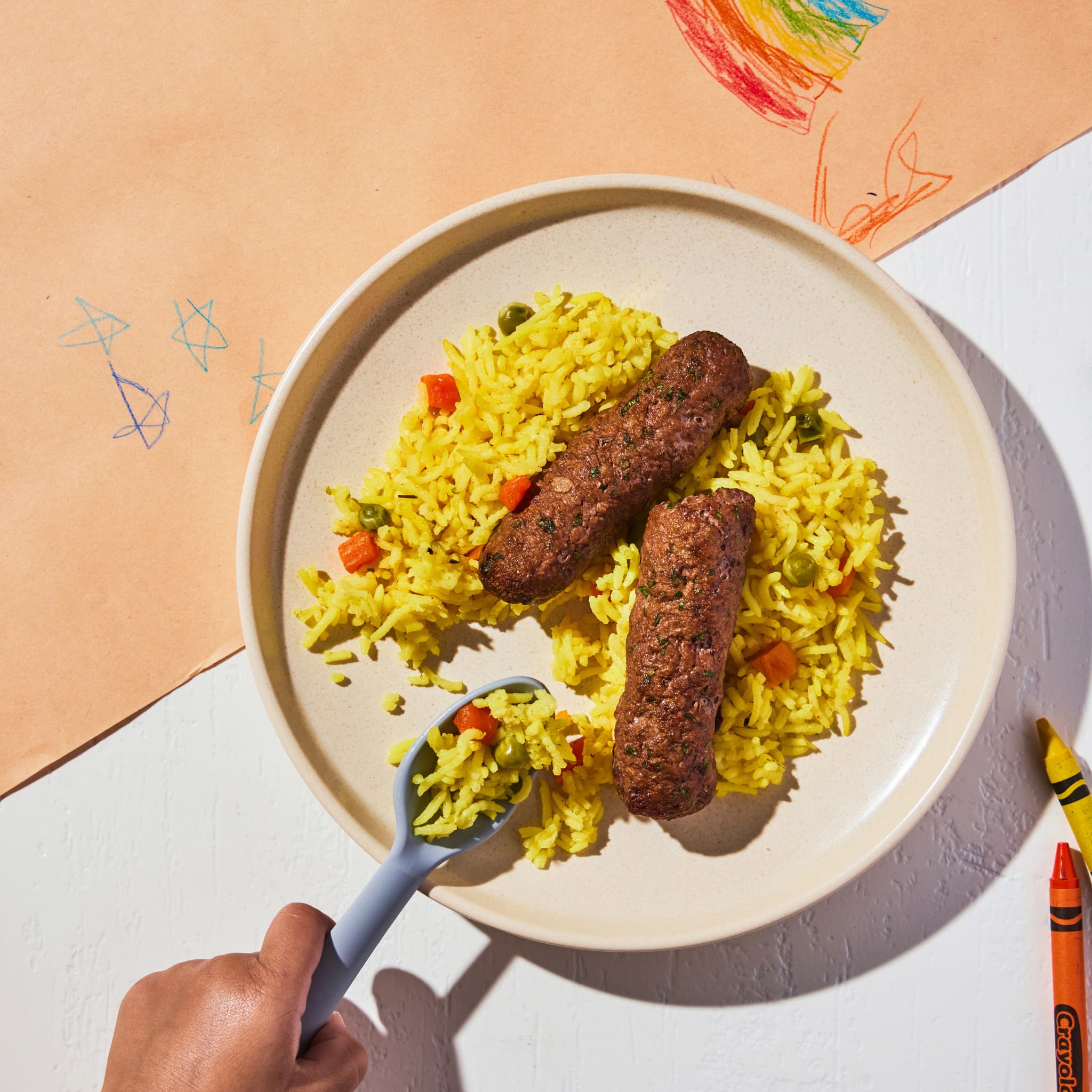 Beef Koftas & Rice