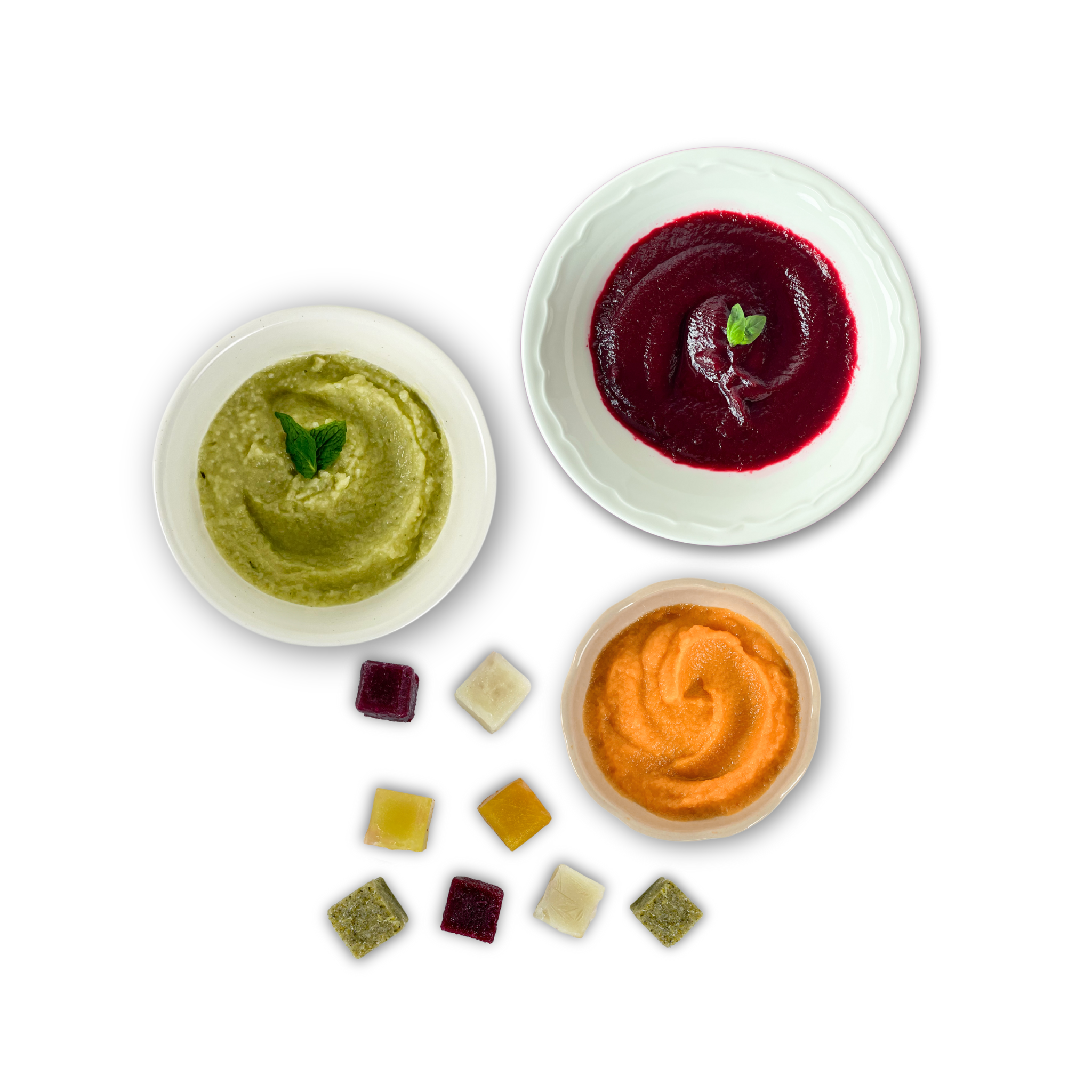 First Bites | Cauliflower, Pumpkin, Zucchini, Beetroot | 4 Servings per pack