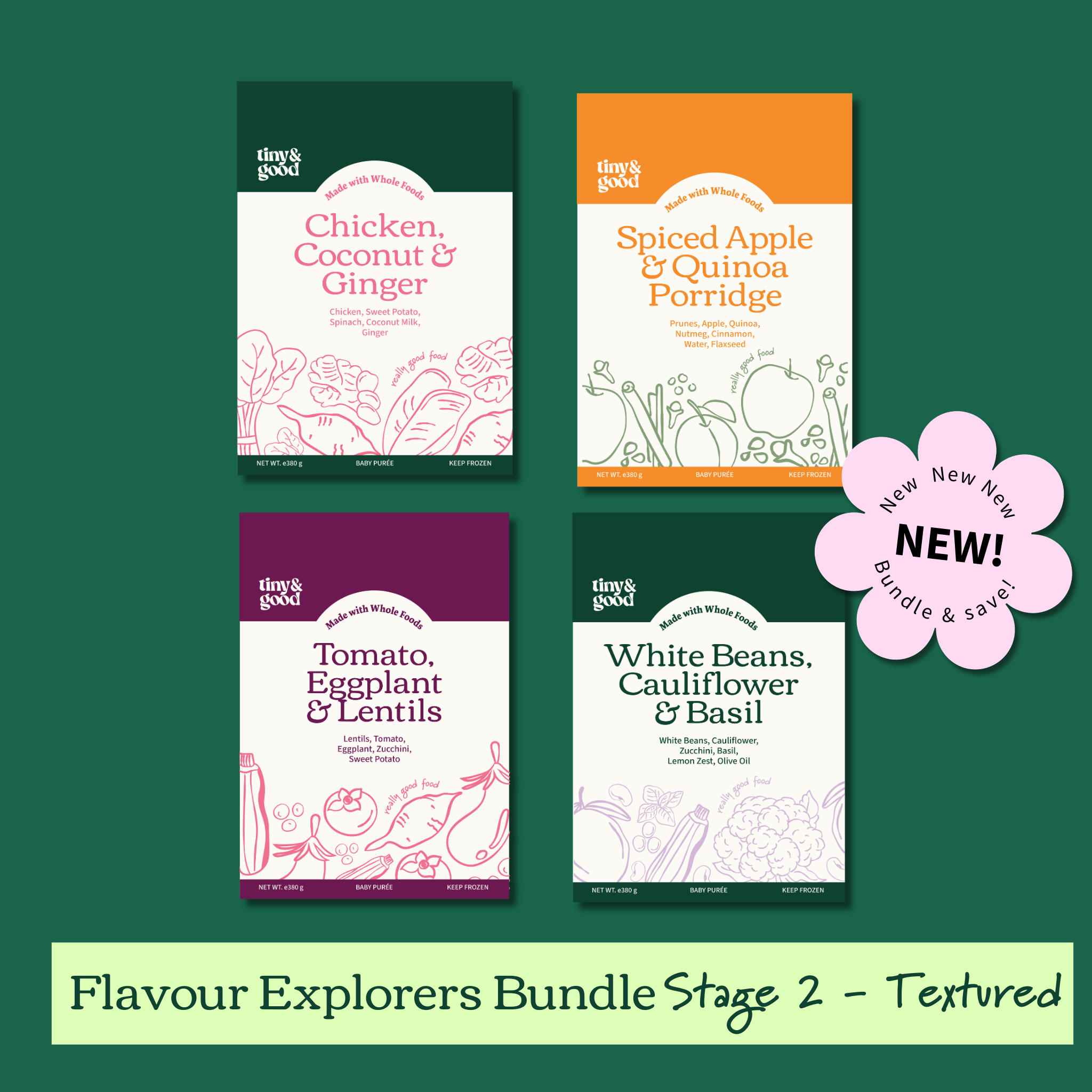 Flavour Explorers Bundle | Stage 2 Textured