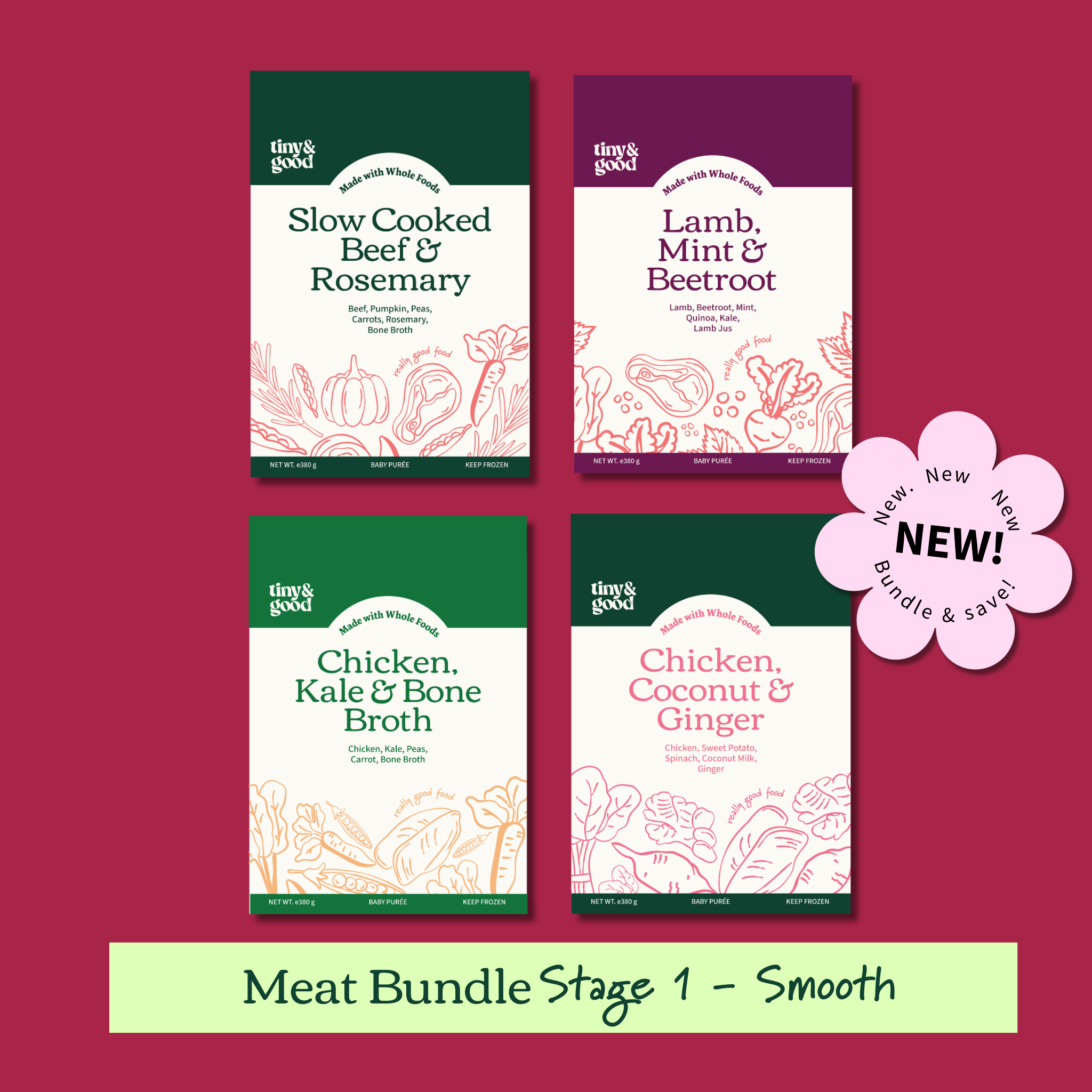 Meat Bundle | Stage 1 - Smooth