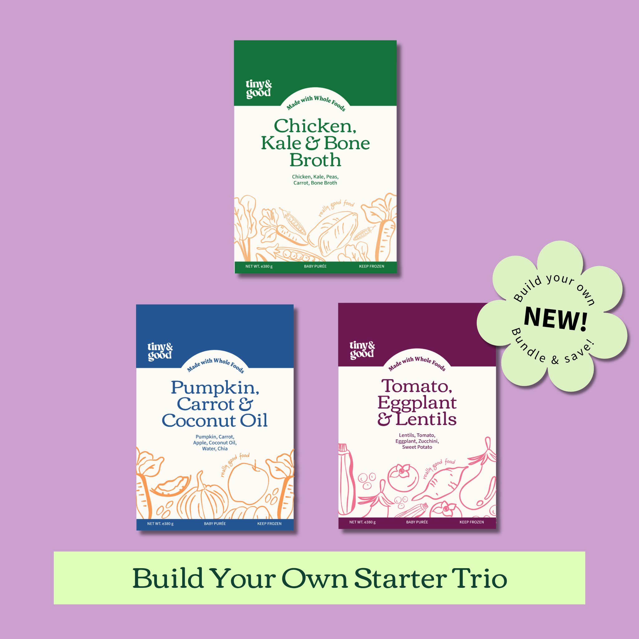 Build You Own Starter Trio