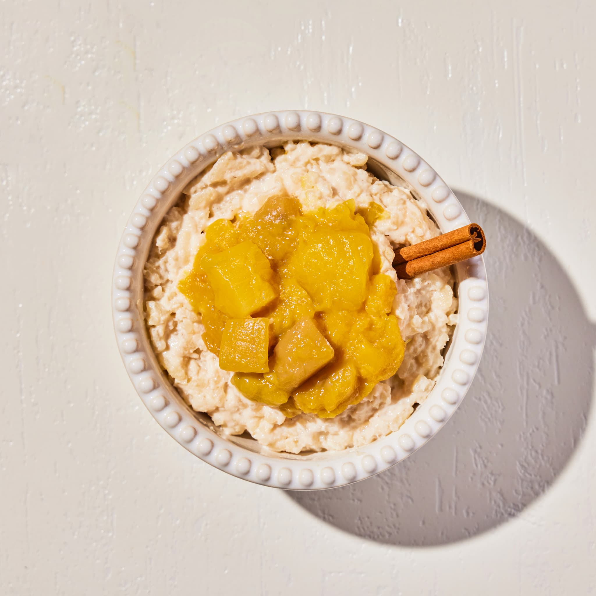 Coconut & Mango Rice Pudding